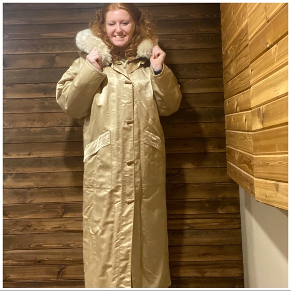 Linda Lundstrom 100% Wool La Parka Vintage Coat - Picture 10 of 16